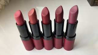5 FAVORİ RUJUM (GOLDEN ROSE VELVET MATTE SERİSİ)