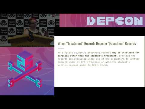 DEF CON 25 Recon Village  - Leah Figueroa - FERPA: Only Grades Are Safe; OSINT In Higher Education