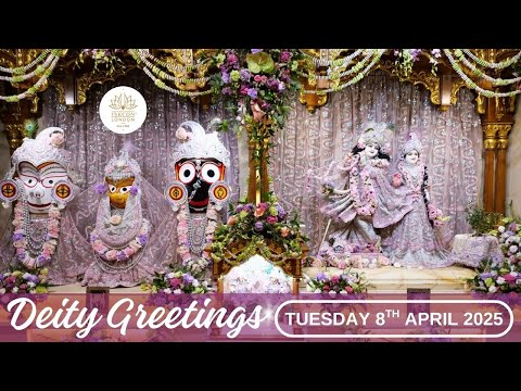 Deity Greetings | Guru Puja | SB (2.1.21) Class by HG Yogeshvara Gopinath Das - 08.04.2025