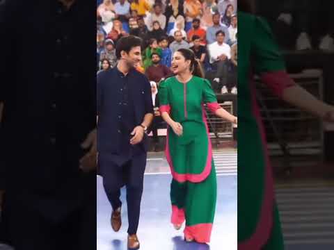 Ali Ansari and Saboor aly viral video #beautiful #saboorali #shorts