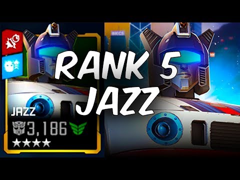 TAKING JAZZ TO RANK 5! - Transformers: Forged To Fight