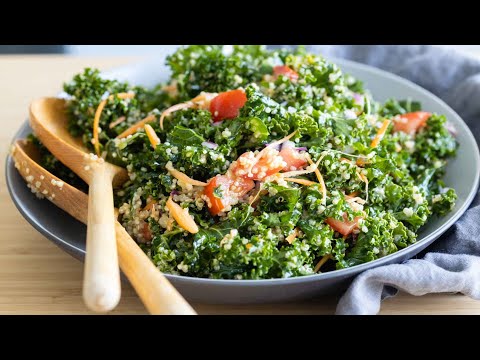 , title : 'Kale Quinoa Salad | With Lemon Garlic Dressing'