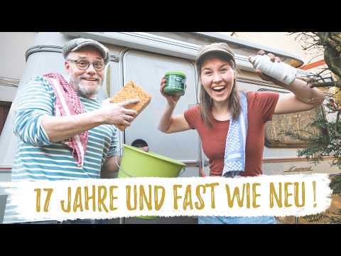 17 years old & like NEW! ✨ This is how we clean & maintain our camper