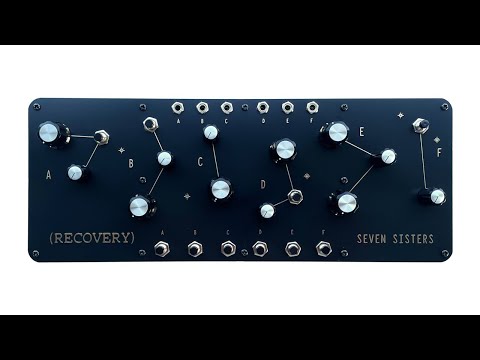 Recovery Effects Seven Sisters Percussion Synthesizer Drum Module Vintage Analog Syncussion Syndrum image 7