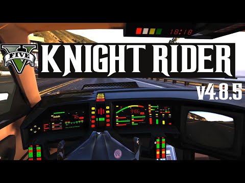 GTA 5 Knight Rider Mod v4.8.5 Rear View Camera
