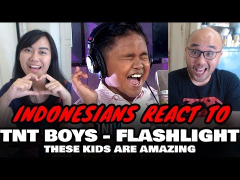 Indonesians React To TNT Versions: TNT Boys - Flashlight | REACTION