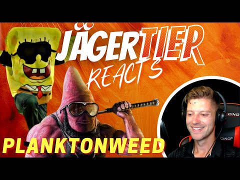 PATRICK BANG 😆 😅 😂 AMERICAN REACTS to GERMAN RAP! SPONGEBOZZ - Planktonweed