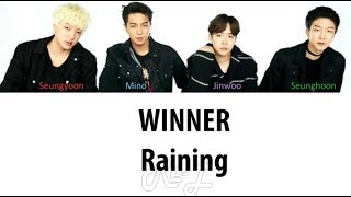 WINNER - Raining (Japanese Ver.) (Color Coded Lyrics ENGLISH/ROM/KAN)