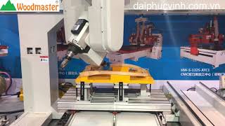 MÁY CNC TRUNG TÂM 3D 5 Axis Woodmaster