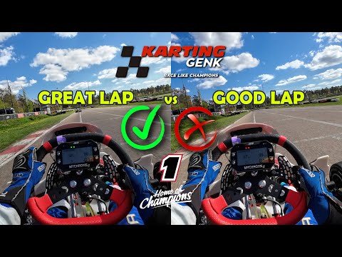 GREAT vs GOOD Lap Comparison | Karting Genk