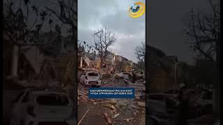 Ավերածություններ Թել Ավիվում՝ Իրանի հրթիռային հարվածից հետո #մերձավոր_արևելք #թել_ավիվ #Իսրայել