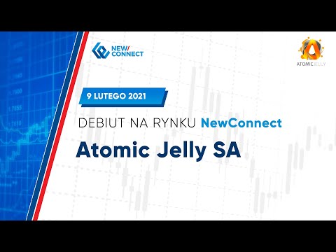 Debiut ATOMIC JELLY SA na NewConnect - 9 lutego 2021 r.