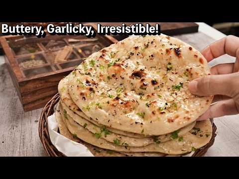 The Secret to Perfect Butter Garlic Naan (No Tandoor Needed!)