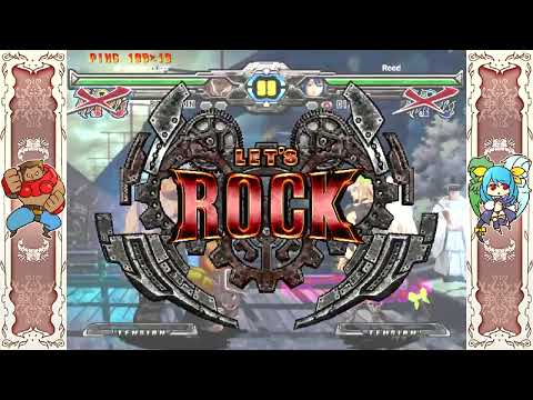 Rood (Slayer/Dizzy) vs dr pepper queer (Potemkin) - GUILTY GEAR XX ΛCORE PLUS R