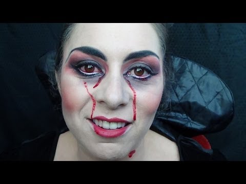 ♥Vampire Makeup Halloween|Bianca Fallon Hairstylist & Makeup Artist♥