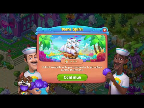 Sea Adventures - New Team Event - Playrix Gardenscapes New Acres - Android Gameplay