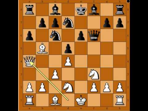 Klopke i zamke u sahu - KIRILOV vs BLANKSTEIN - Francuska odbrana  # 338