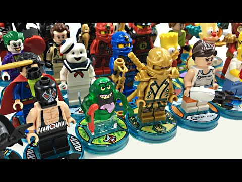 ALL LEGO Dimensions Year 1 minifigures collection!