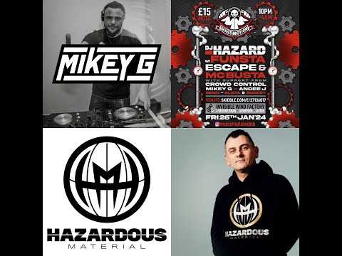 Mikey G - DJ Hazard Tribute (Mass Motion Promo Mix)