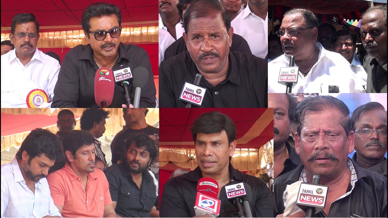 Tamil Cinema and ADMK Hunger Strike