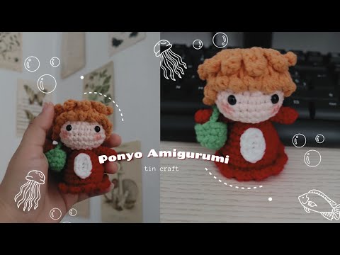 Ponyo amigurumi- Tutorial 🧡