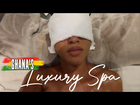 GHANA'S LUXURY SPA | ROCHELLE VLOGS