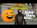 Annoying Orange Let's Play - Monkeying Around with Mods in GTA V!