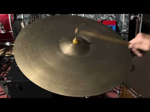 Zildjian A Series Vintage 22" Medium Ride *VIDEO* 2795g 50's Small Stamp 1950s image 10