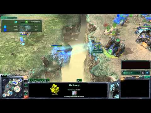 SC2 Commentary - aTnSocke [P] vs mouzMorroW[T] - Blistering Sands - Game 3