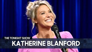 Katherine Blanford Stand-Up: Growing Up Weird, Instagram Influencer Vacations | The Tonight Show