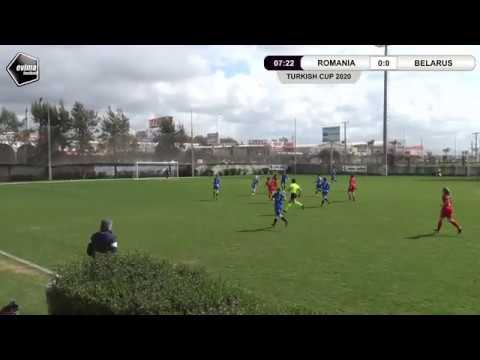 ROMANIA - BELARUS 1:0, WU19, МEDITERRANIEN PEARL 2020