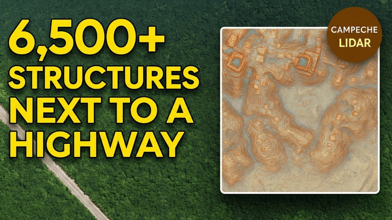 6,500 Maya Structures Found Beside an Active Highway