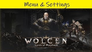 Wolcen: Lords Of Mayhem • Browsing The Menu & Settings