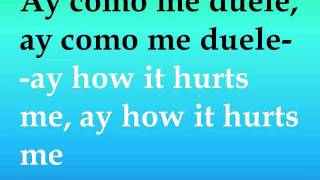 La Factoria como me duele lyrics translation letra en english