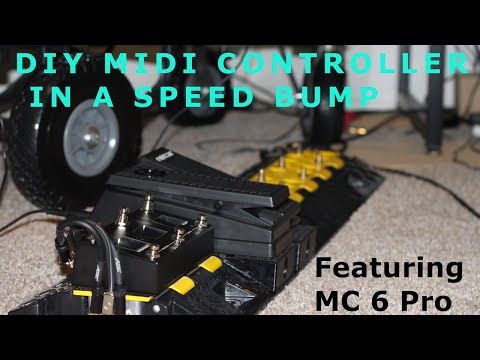 How to control your guitar pedals with a speed bump: DIY Midi controller project
