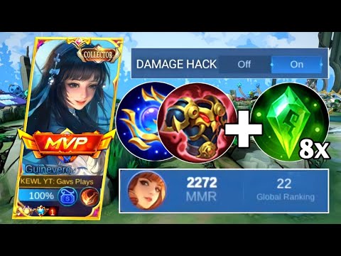 GUINEVERE DAMAGE HACK BUILD 100% BROKEN DAMAGE🔥