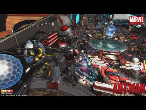 Play Zen Studios' Marvel Pinball Ant-Man Table Now! - YouTube
