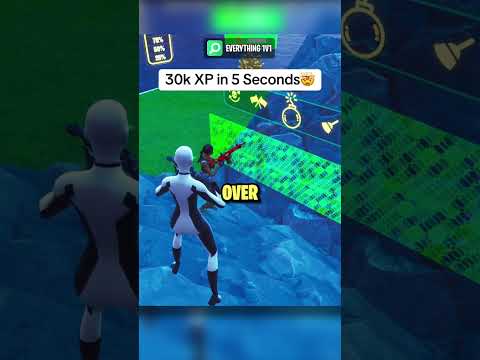 THIS MAP GIVES SO MUCH XP...  #fortnite