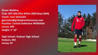 Shane Watkins 2019 Soccer Highlight Video 2019