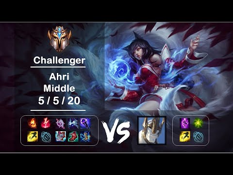[4K] KR Challenger Middle Ahri vs Galio Ep.1770