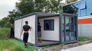 Extended installation steps for containers #bes thome china #new container# Expanded container