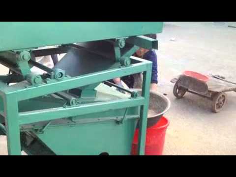 Amazing gravity separator machine working video