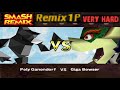 Smash Remix Classic Mode Remix 1P Gameplay With Polygon Ganondorf VERY HARD