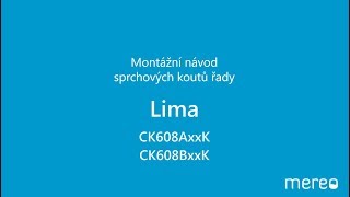 MEREO Sprchový kout, Lima, čtvrtkruh, 80x80x190 cm, R 550, chrom ALU, sklo čiré, vanička litý mramor (CK608B33KM)