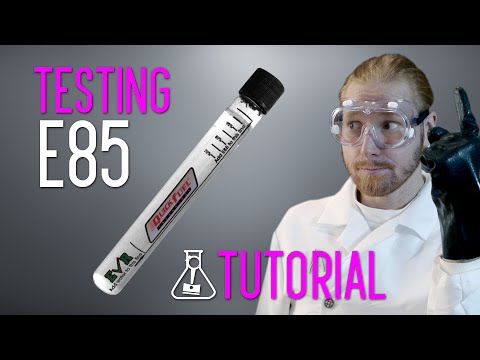 Testing E85 Fuel - Ethanol Content