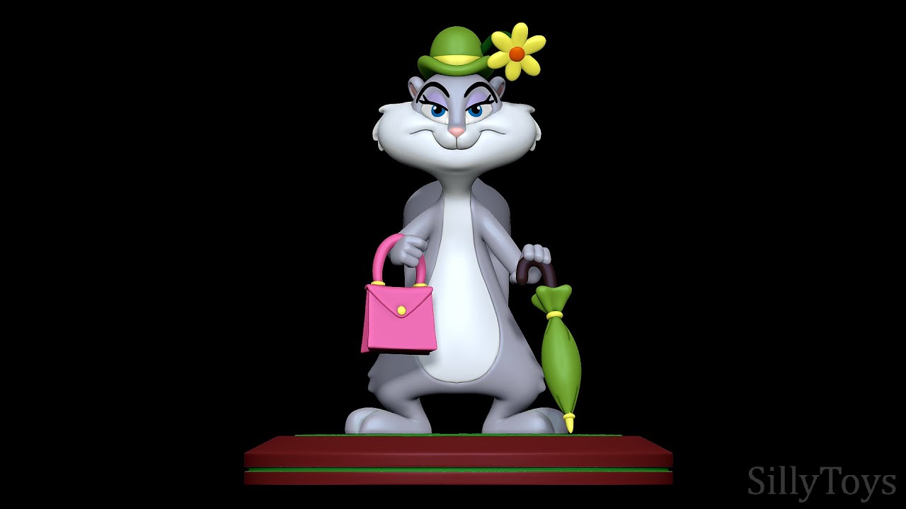Slappy Squirrel - Animaniacs 3D Print Model