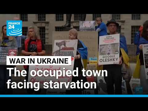 The Russian-occupied town in Ukraine facing starvation