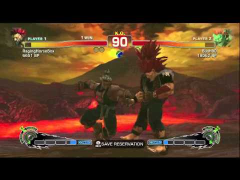 SSF4 IOL Tournament- Grand Final- Bush80 Blanka vs Hound Akuma pt4