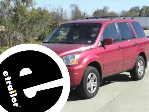etrailer | DIY 2003 Honda Pilot Installation for the Curt Trailer Hitch Receiver