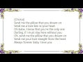 Bonnie Tyler - Send Me the Pillow Lyrics - Nohemi Felter Bonnie Tyler - Send Me the Pillow Lyrics